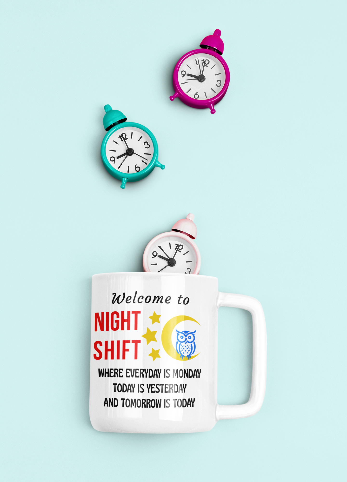 WELCOME TO NIGHT SHIFT, MUG 11 OZ