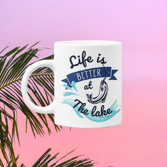 LIFE IS BETTER AT THE LAKE MUG