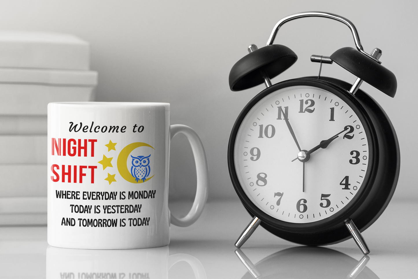 WELCOME TO NIGHT SHIFT, MUG 11 OZ