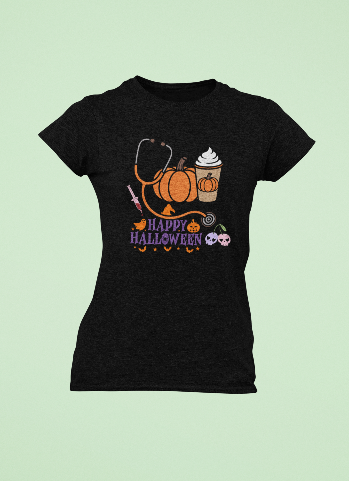 Halloween Tee, unisex, for healthcare worker