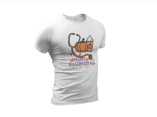 Halloween Tee, unisex, for healthcare worker