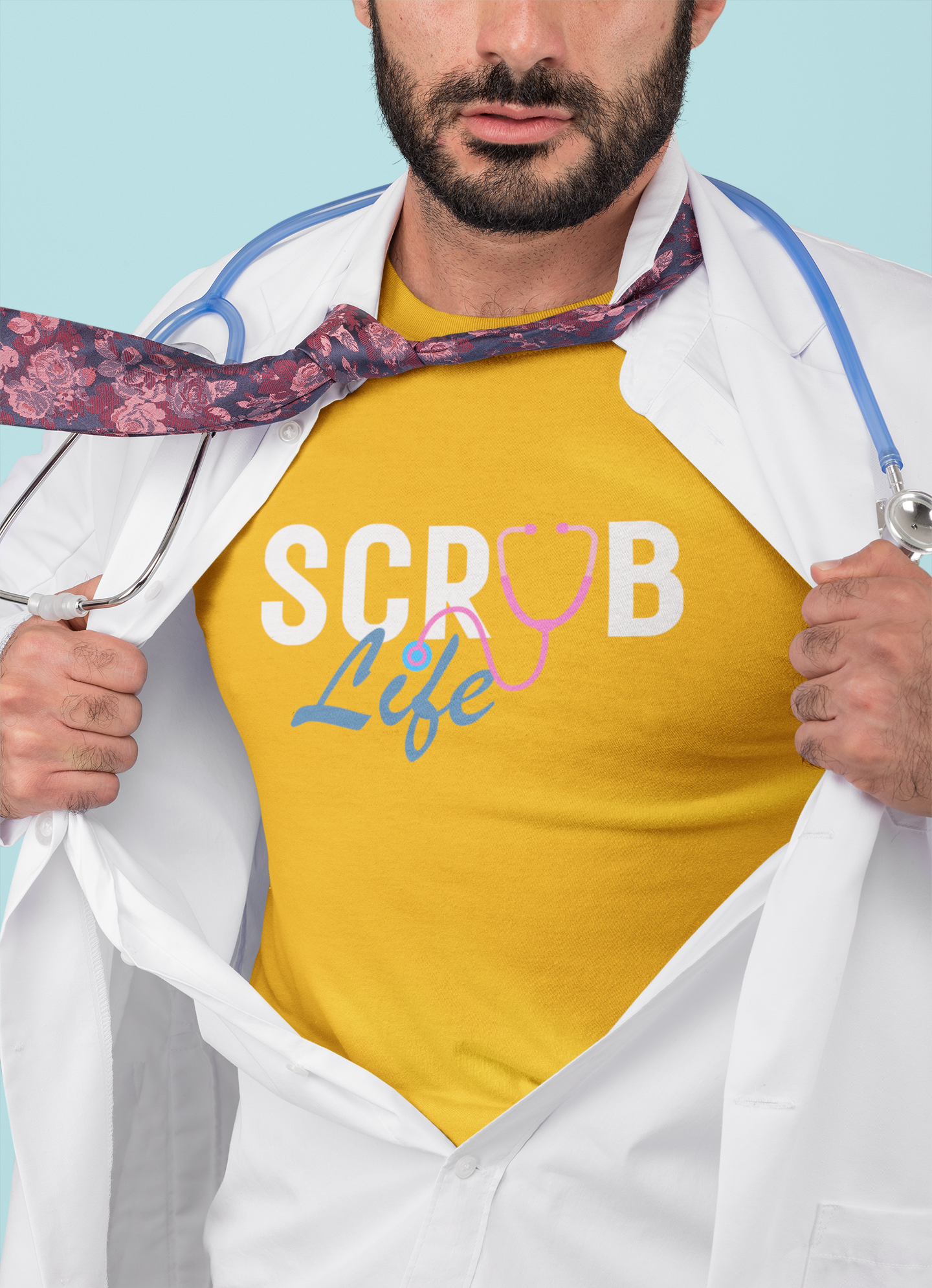 SCRUB LIFE, UNISEX SHIRT