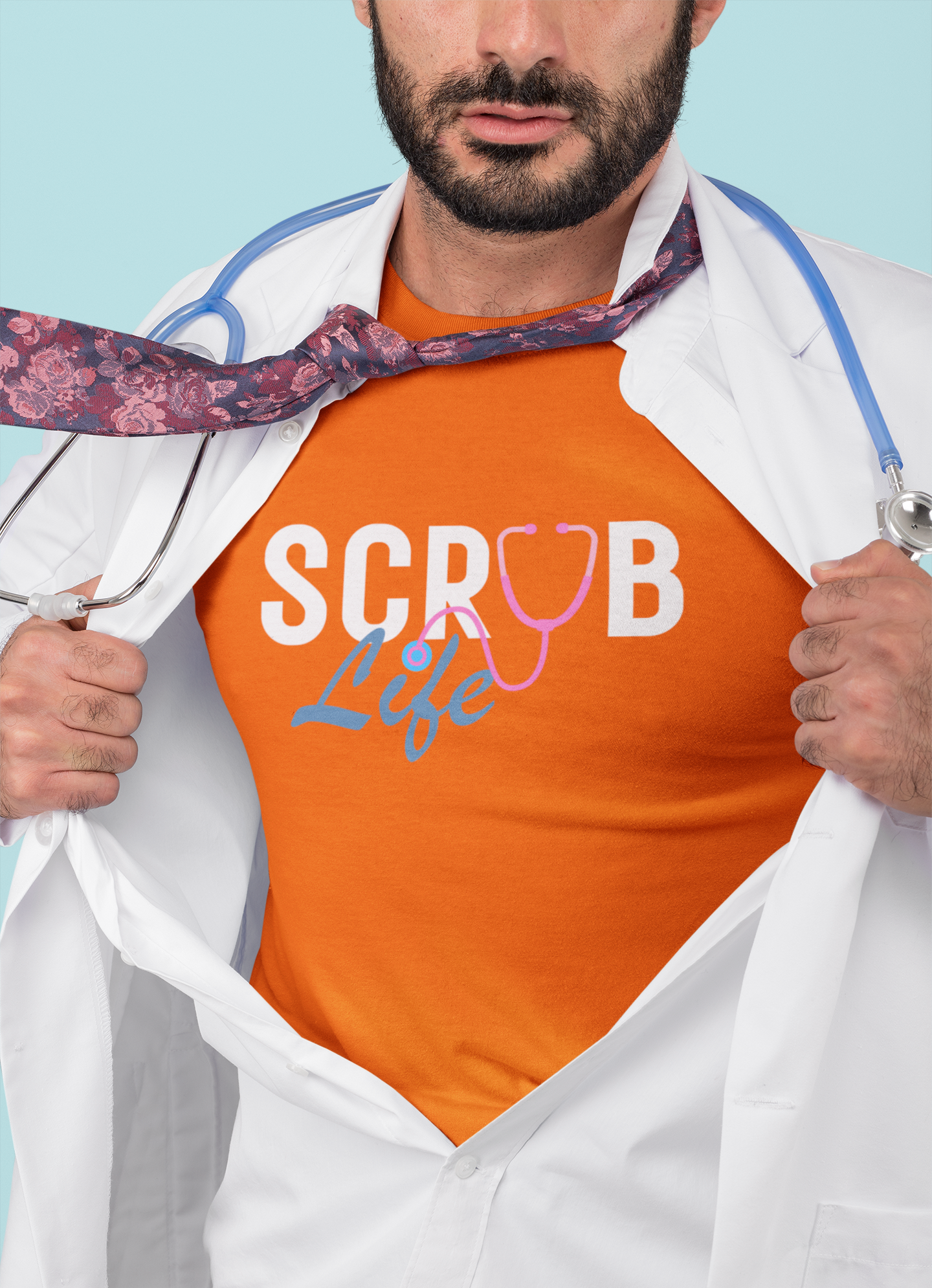 SCRUB LIFE, UNISEX SHIRT
