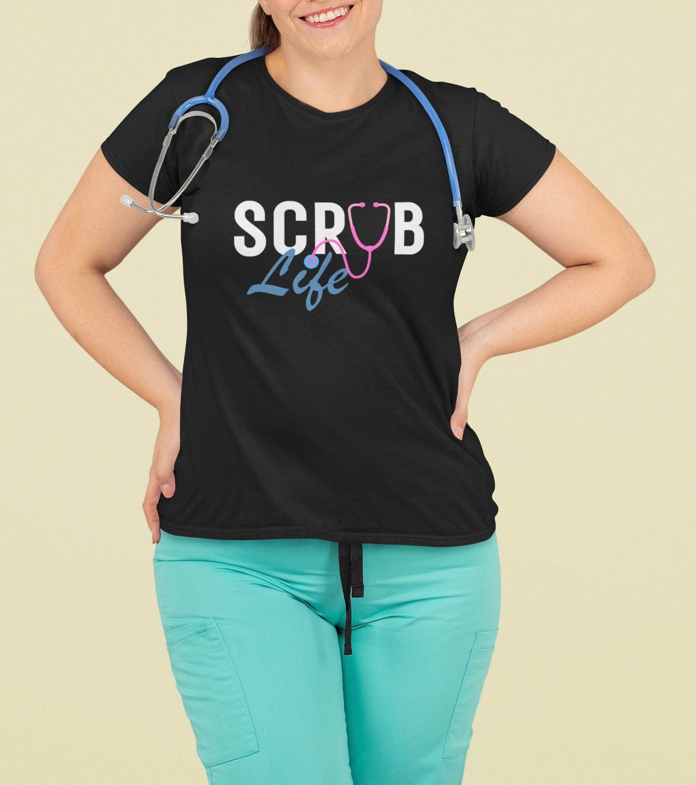 SCRUB LIFE, UNISEX SHIRT